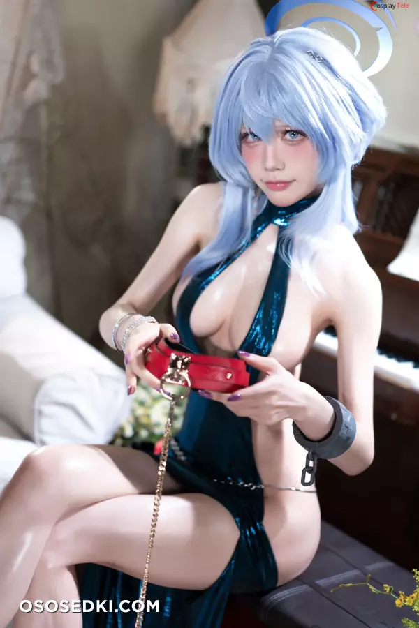 水淼Aqua cosplay Amau Ako - Blue Archive - 45