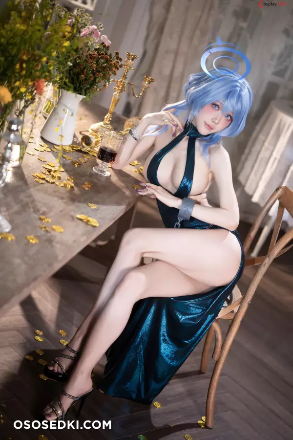 水淼Aqua cosplay Amau Ako - Blue Archive - 7