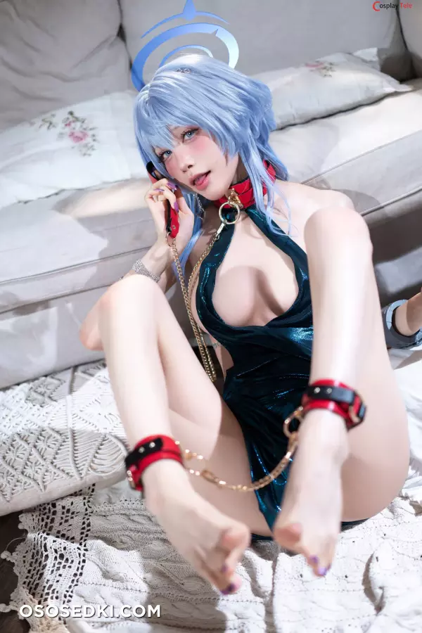 水淼Aqua cosplay Amau Ako - Blue Archive - 71